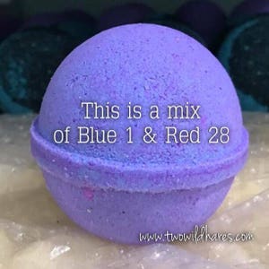 1oz. BRIGHT PINK Bath Bomb Dye, D&C Red 28, Batch Certified, 95%, Water Soluble Powdered Cosmetic Color, Container Packaging, Two Wild Hares image 9
