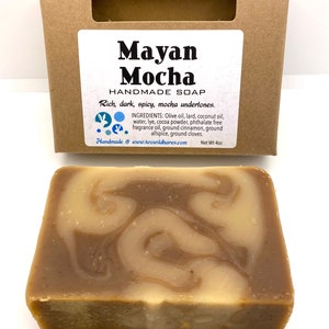 MAYAN MOCHA Handmade Soap