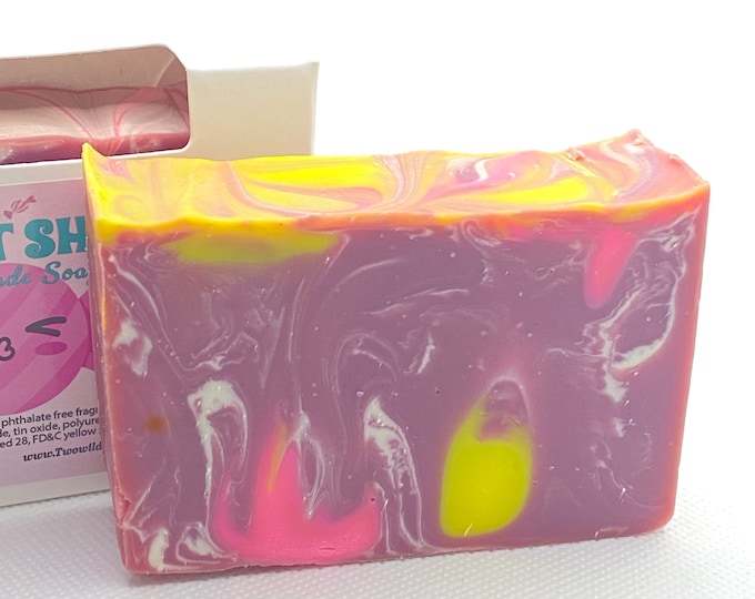 Sweet Shop, Sweet and Fruity, Handmade Soap, 4 oz, Two Wild Hares