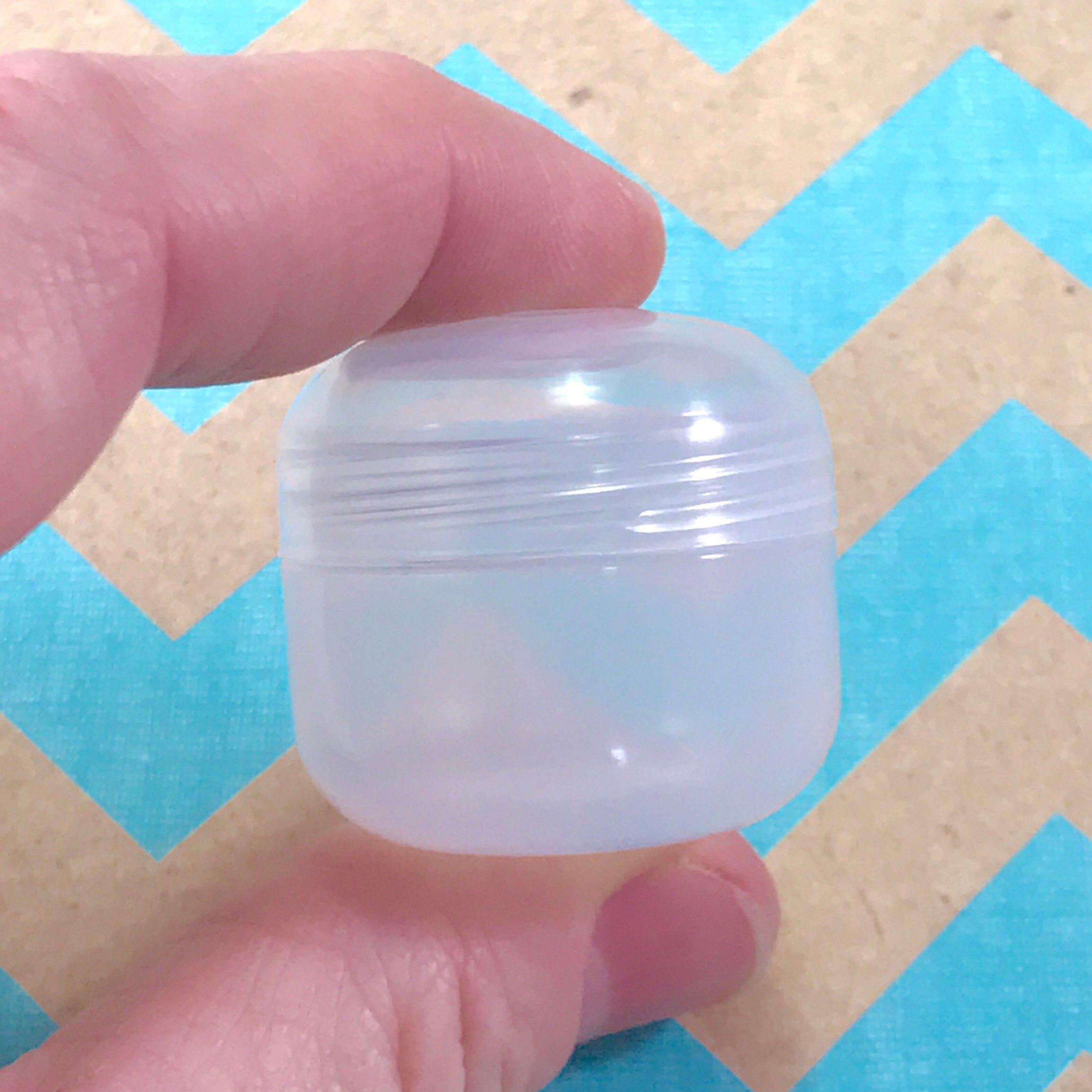 50 BUBBLE LIP BALM Containers, Fill With Lip Balm, Cuticle Butter