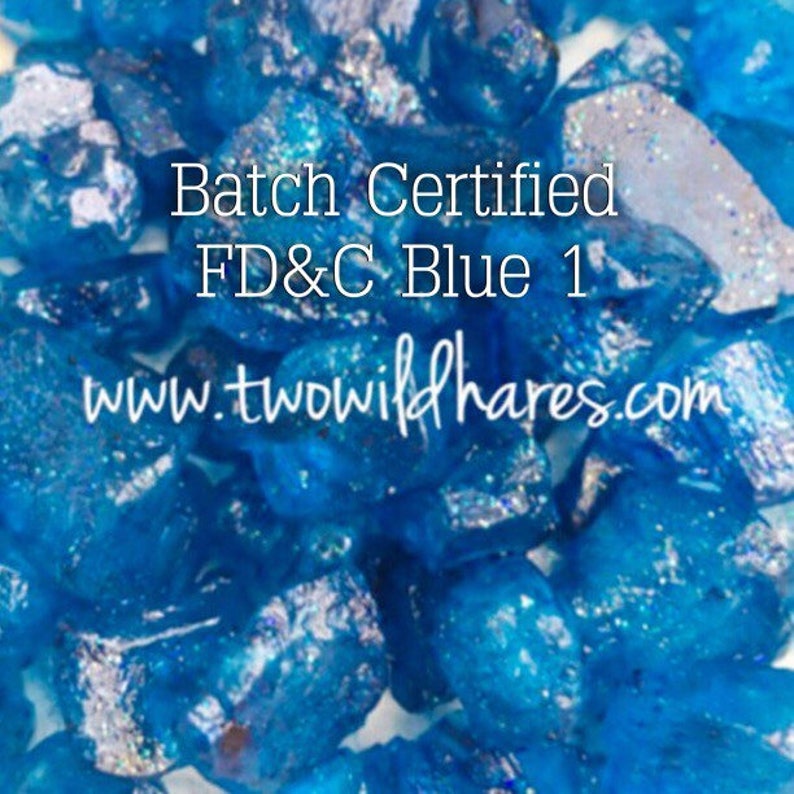 1oz. ELECTRIC BLUE Bath Bomb DYE Batch Certified Fd&c Blue 1 Etsy
