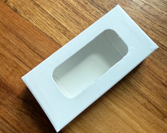 25-2 Lip Balm White Box, 100% Recyclable,  2.75" x 1.375"" x 0.625", Eco Friendly Packaging, Gift Set, Two Wild Hares