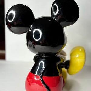 Disney Schmid Mickey Mouse Club March Music Box Ceramic Figurine image 3