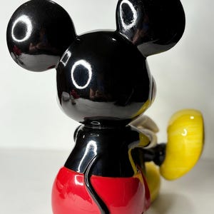 Disney Schmid Mickey Mouse Club March Music Box Ceramic Figurine image 8