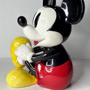 Disney Schmid Mickey Mouse Club March Music Box Ceramic Figurine image 10