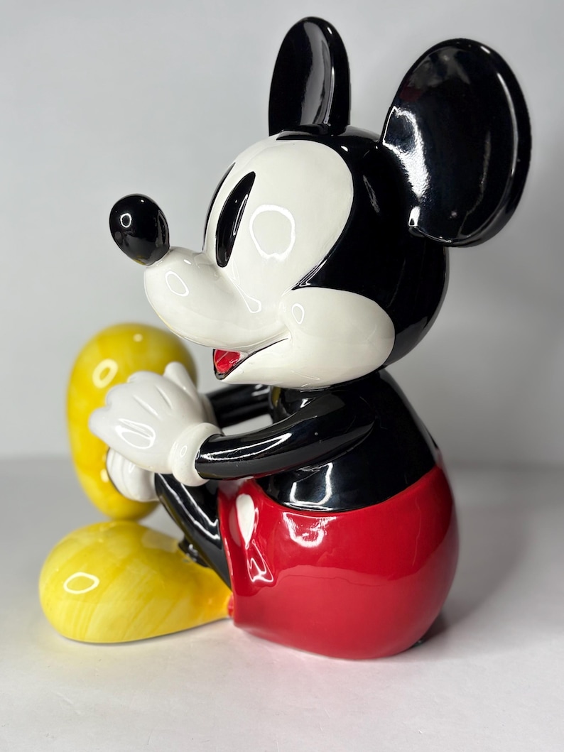 Disney Schmid Mickey Mouse Club March Music Box Ceramic Figurine image 10