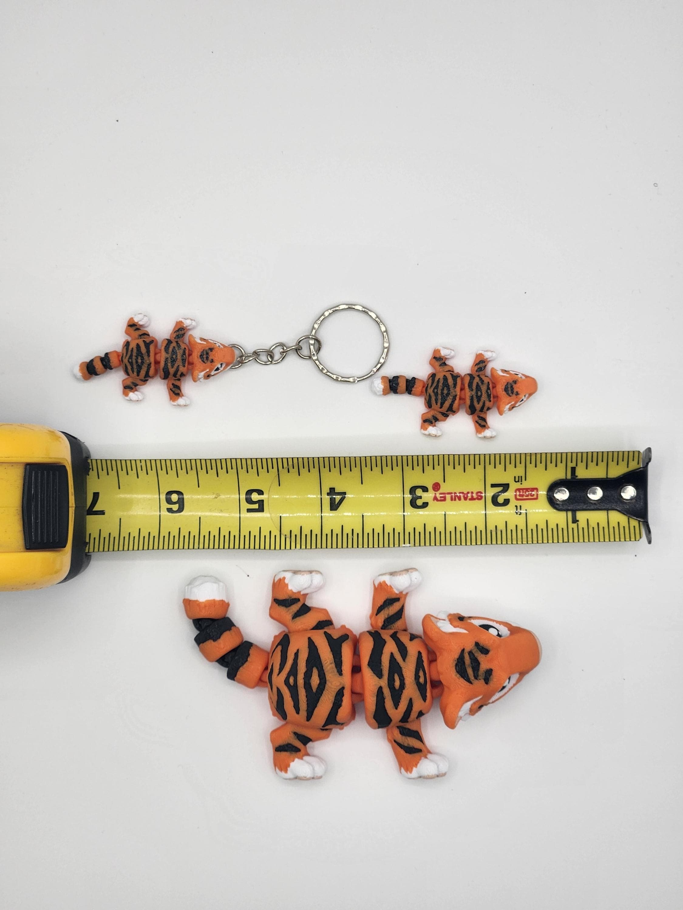 Tiger | 3D Printed | Articulated Flexi Wiggle | ADHD Sensory Aid
