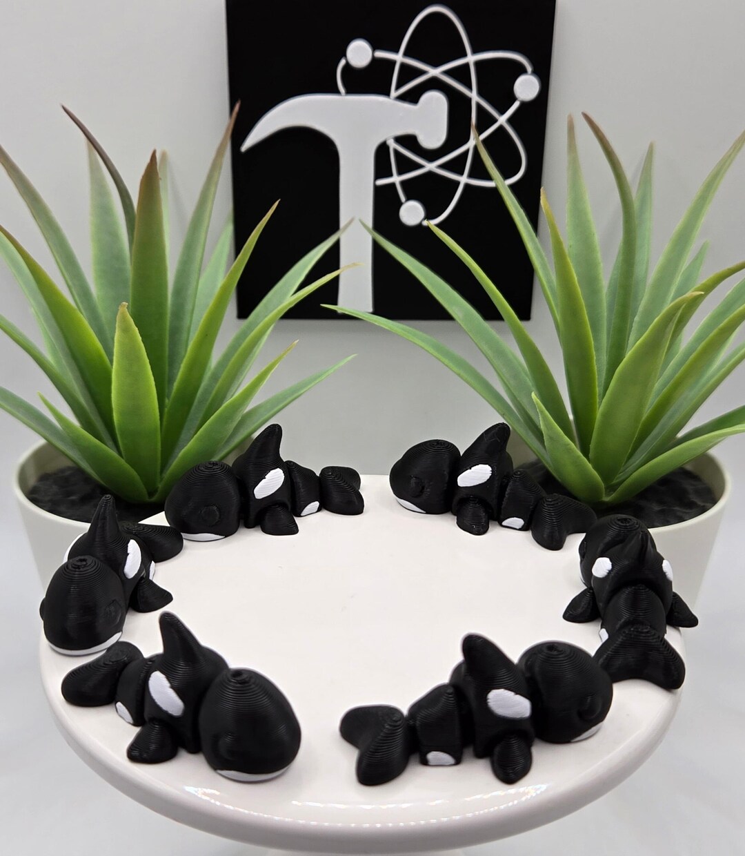Orca Killer Whale | 3D Printed | Articulated Flexi Wiggle | ADHD ...