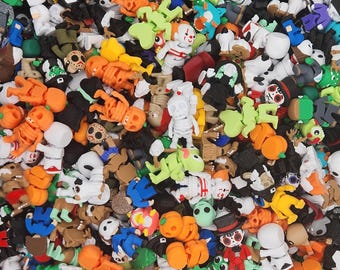 3D Printed Mini Halloween Handouts | Trick or Treat Candy Alternative | Bulk Party Favors | Articulated Flexi Fidget Toys | Halloween Gifts