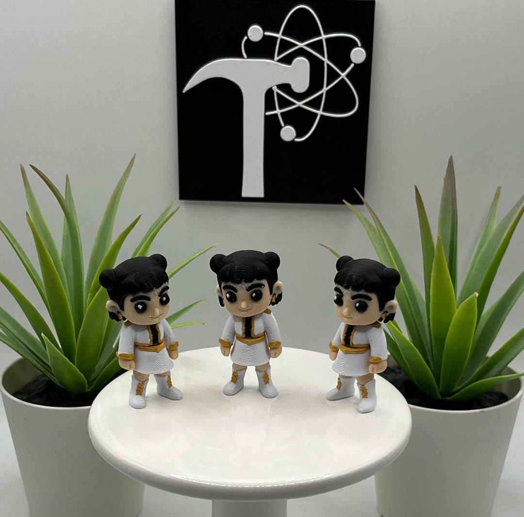 Zoey Kpop Demon Hunters | 3D Printed | Articulated Flexi Wiggle
