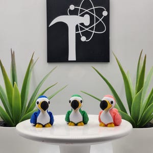 Dodo Bird | 3D Printed | Articulated Flexi Wiggle | ADHD Sensory Aid | Fidget Toy | Keychain Option | Cute Mini Animal