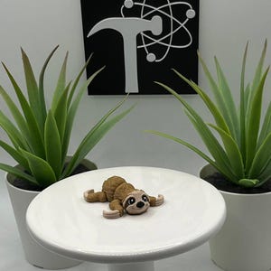 Adhd Sloth Sloth | 3D Printed | Articulated Flexi Wiggle | ADHD Sensory Aid ...