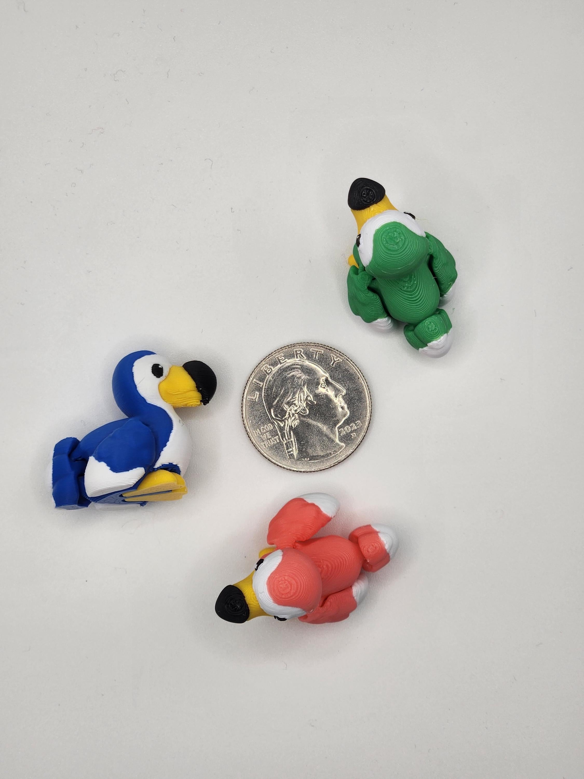 Dodo Bird | 3D Printed | Articulated Flexi Wiggle | ADHD Sensory Aid ...