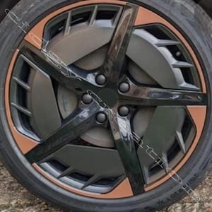 19インチLeon KL Mk4 Sportstourer用ホイール向けカスタムメイド装飾ステッカー22枚セット