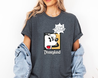 Retro Disneyland Shirt, Mickey Mouse Shirt, Disney Clothes, Disneyworld Tour Shirt, Mickey Tee for Disneyworld Trips