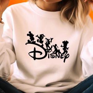 Disney Sweatshirt, Mickey And Friends Sweatshirt, Disneyland Family Vacation Sweatshirt, Disneyworld Trip, Disney Family Matching Sweatshirt