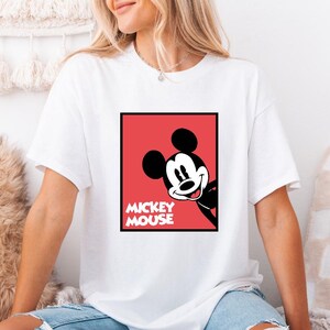 Retro Mickey Shirt, Disney Mickey Mouse Shirt, Disney Vacation Shirt, Disneyland Trip Shirt, Classic Mickey Shirt, Disney Gift Shirt