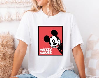 Retro Micky Maus Shirt, Disney Micky Maus Shirt, Disney Urlaub Shirt, Disneyland Reise Shirt, klassisches Micky Shirt, Disney Geschenk Shirt