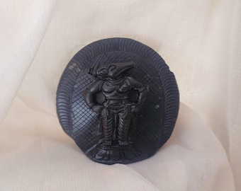 Varahi Devi Idol in Shaligram Stone | Hand-Carved Sacred Hindu Murti