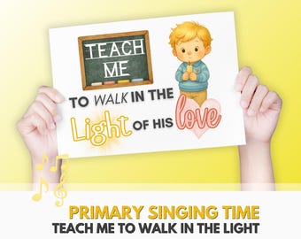 Teach Me to Walk in the Light | LDS Primary Song Visuals (Digital Download)