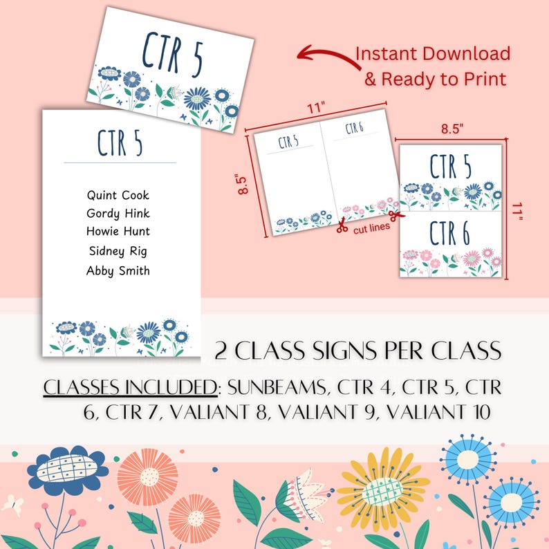 Change Assignment Signs LDS Primary Organizational Bundle | Conducting Agendas | Assignment ...