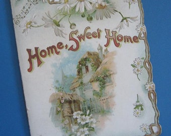 1890's Raphael Tuck Booklet #2663 - Home Sweet Home C. Klein Howard Payne