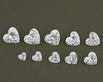 Heart Cut Lab Grown Diamond, IGI Certified Brilliant Cut Heart Diamond, Personalized Jewelry For Anniversary Ring, Man Made Lab Diamond