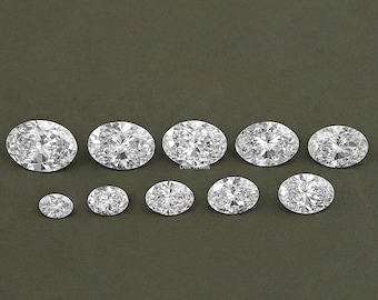 Oval Cut Diamond For Personalized Jewelry, 1.00 To 5.00 Carat IGI Certified Diamond, Eco Friendly Loose Diamond, Man Made Lab Grown Diamond