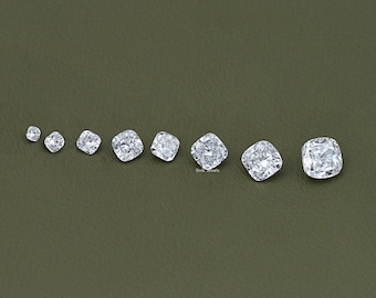 Cushion Cut EF-VS Clarity Lab Diamond, Lab Grown Diamond For Solitaire Ring, Eco Friendly Loose Diamond, CVD Diamond For Statement Jewelry