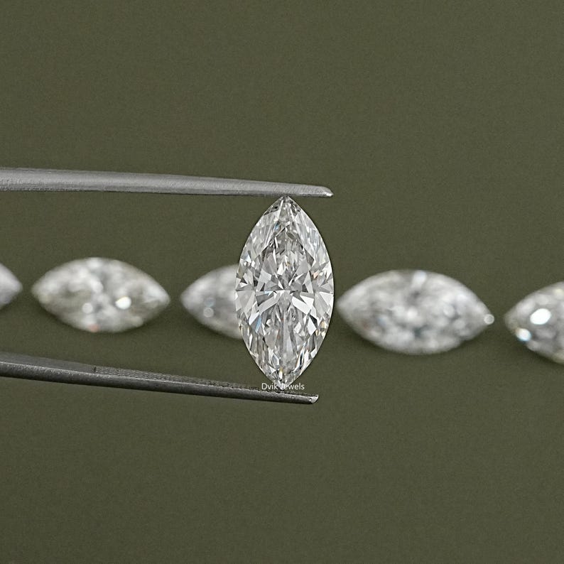 Marquise Cut Lab Loose Diamond For Wedding, IGI Certified Diamond, Conflict Free Diamond For Women, Lab Grown Diamond For Solitaire Ring