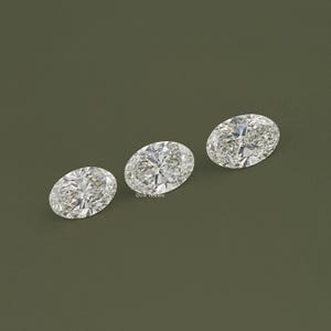 IGI Certified Oval Cut Lab Grown Diamond, EF-VS Clarity Solitaire Diamond, Loose Diamond For Jewelry Making, Loose Diamond For Custom Ring