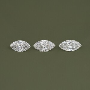 IGI Certified Marquise Cut Lab Grown Diamond, 11.00 To 15.00 Carat Loose Diamond For Wedding Gift, Conflict Free Diamond For Custom Jewelry