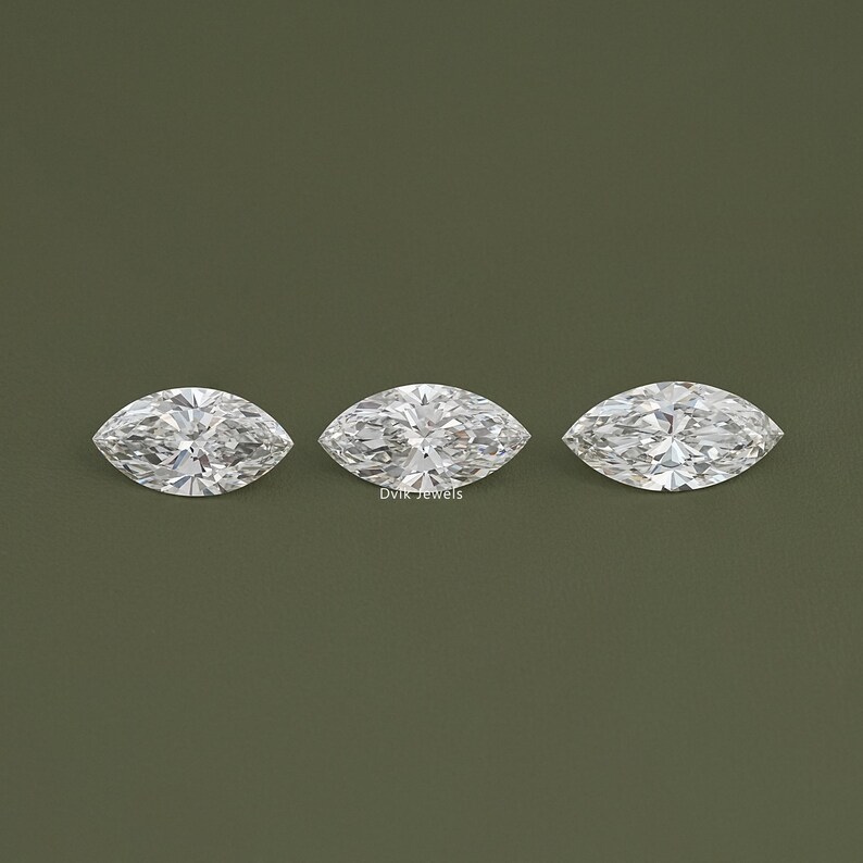IGI Certified Marquise Cut Lab Grown Diamond, 11.00 To 15.00 Carat Loose Diamond For Wedding Gift, Conflict Free Diamond For Custom Jewelry