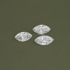 IGI Certified Marquise Cut Lab Grown Diamond, 11.00 To 15.00 Carat Loose Diamond For Wedding Gift, Conflict Free Diamond For Custom Jewelry