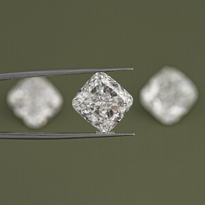 11.00 To 15.00 CT Square Cushion Cut Lab Grown Diamond, Handcrafted Diamond For Custom Jewelry, Eco Friendly IGI Certified Loose Diamond