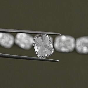 Eco Friendly Elongated Cushion Loose Diamond, Lab Grown Diamond Jewelry For Custom Gift, CVD Diamond Wedding Ring For Personalized Gift