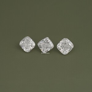 11.00 To 15.00 CT Square Cushion Cut Lab Grown Diamond, Handcrafted Diamond For Custom Jewelry, Eco Friendly IGI Certified Loose Diamond