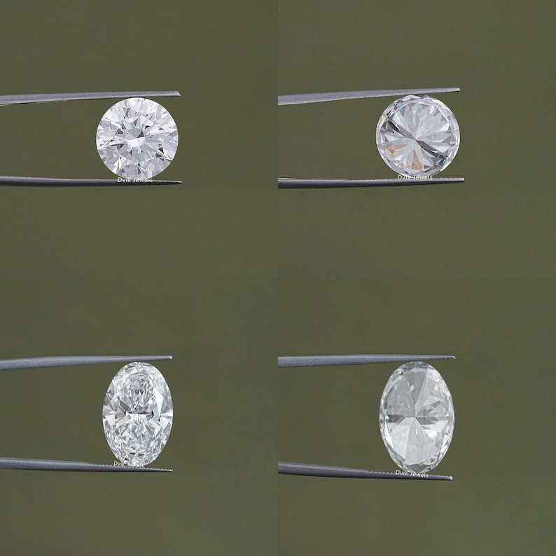 Multi Shape GIA Certified Loose Lab Diamond, Solitaire Loose Diamond In Various Shape,  Diamonds For Custom Ring, EF- VS Clarity Diamond