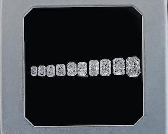 Radiant Cut Lab Grown Loose Diamond, Solitaire Diamond For Customized Ring, EF-VS Clarity Lab Diamond, Man Made Diamond For Jewelry Making