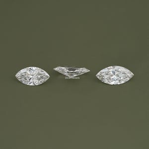 IGI Certified Marquise Cut Lab Grown Diamond, 11.00 To 15.00 Carat Loose Diamond For Wedding Gift, Conflict Free Diamond For Custom Jewelry