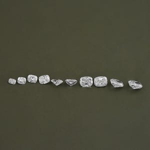 Eco Friendly Elongated Cushion Loose Diamond, Lab Grown Diamond Jewelry For Custom Gift, CVD Diamond Wedding Ring For Personalized Gift