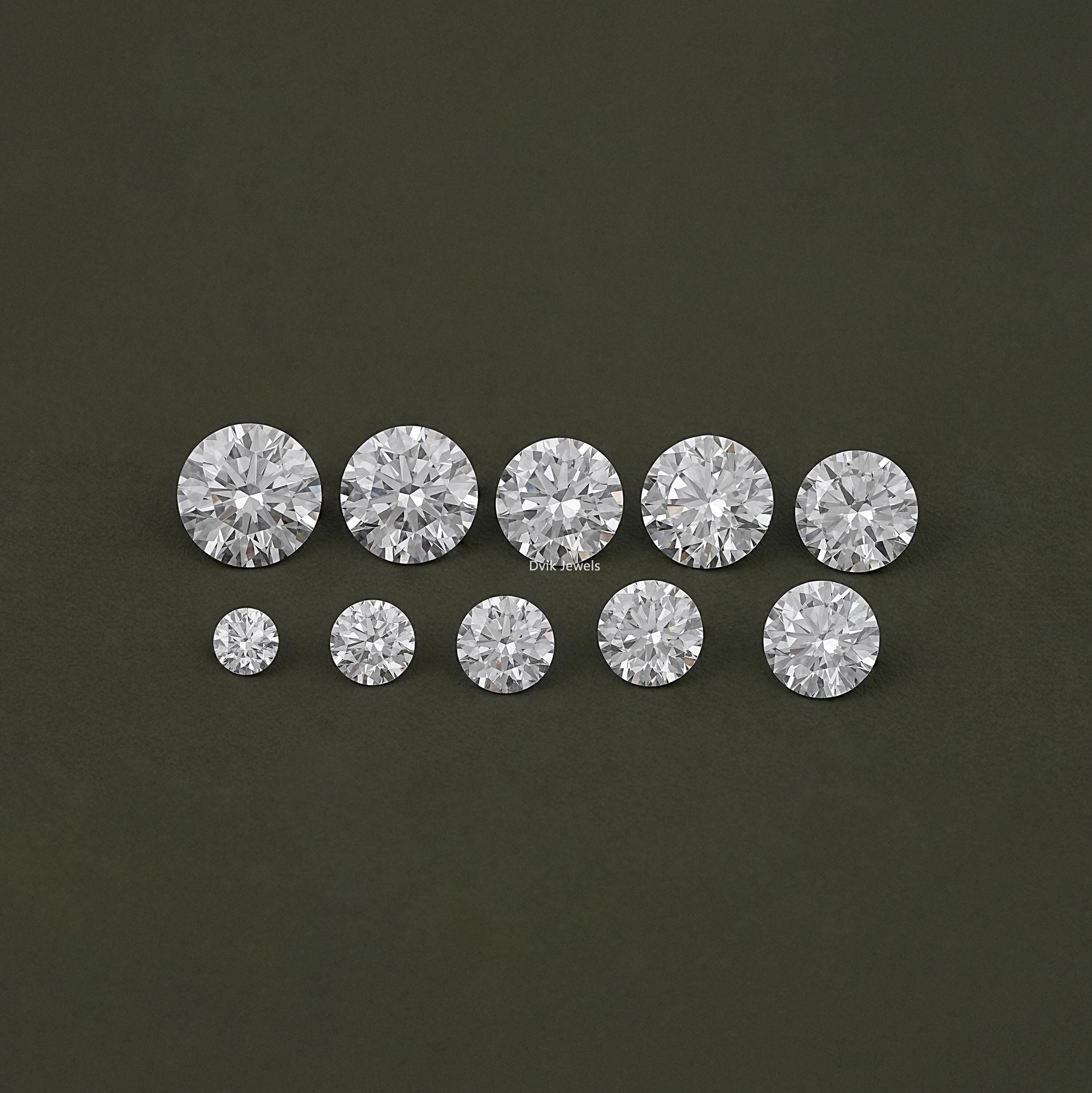 thumbnail image 2 of 2pcs AGL Certified Lab-Grown CVD Fancy Pink Diamonds - 6.5mm Round VVS1 2 of 6