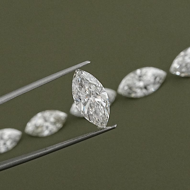 Marquise Cut Lab Loose Diamond For Wedding, IGI Certified Diamond, Conflict Free Diamond For Women, Lab Grown Diamond For Solitaire Ring