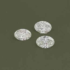 IGI Certified Oval Cut Lab Grown Diamond, EF-VS Clarity Solitaire Diamond, Loose Diamond For Jewelry Making, Loose Diamond For Custom Ring
