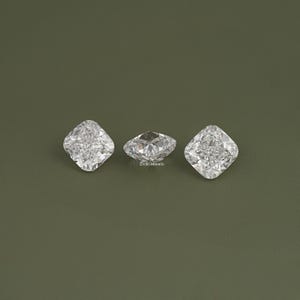 11.00 To 15.00 CT Square Cushion Cut Lab Grown Diamond, Handcrafted Diamond For Custom Jewelry, Eco Friendly IGI Certified Loose Diamond