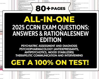 400 CCRN Exam Questions: Answers & Rationales 2025