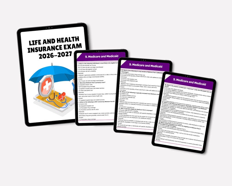 Life and Health Insurance Exam Test Prep: Study Guide - Practice