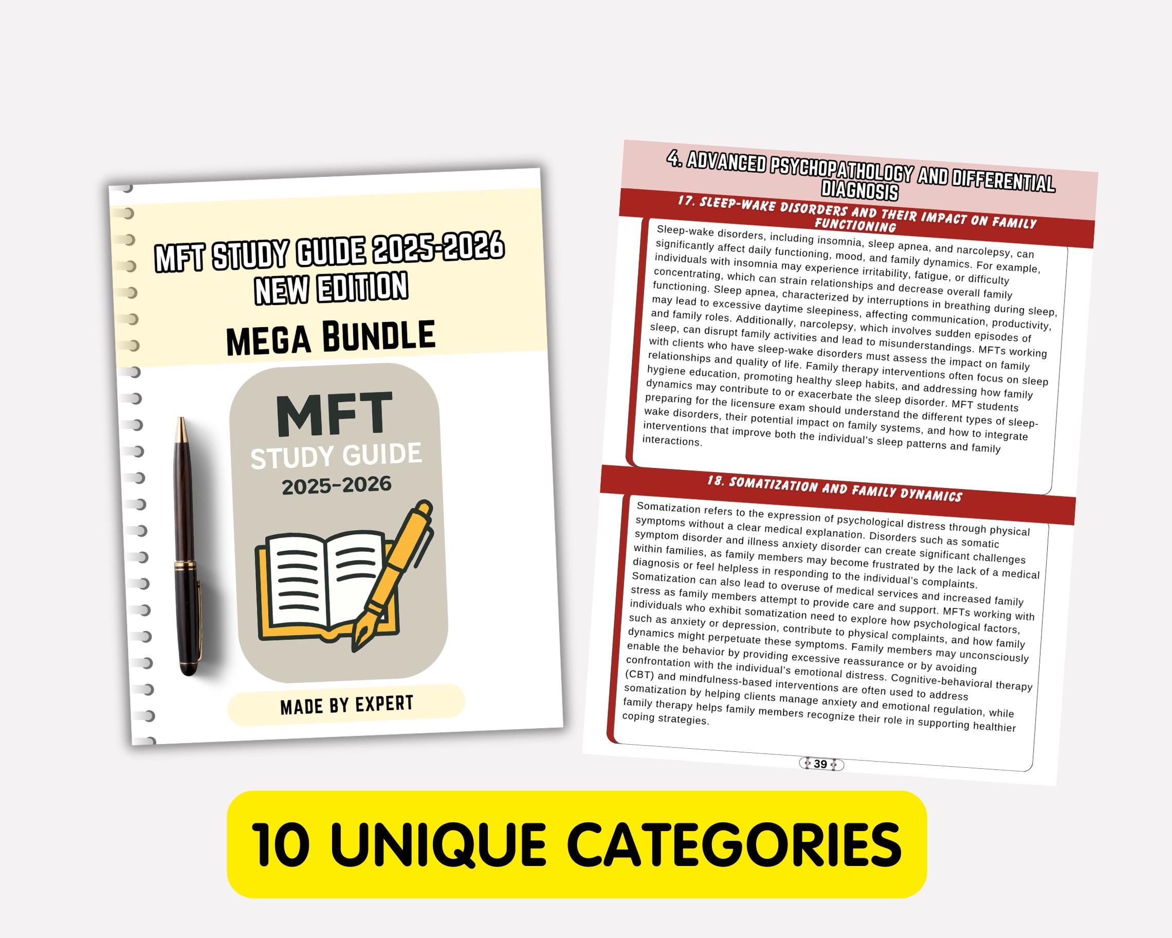 Side Guide Mft MFT Study Guide 2025-2026: Therapy Exam Prep - Etsy