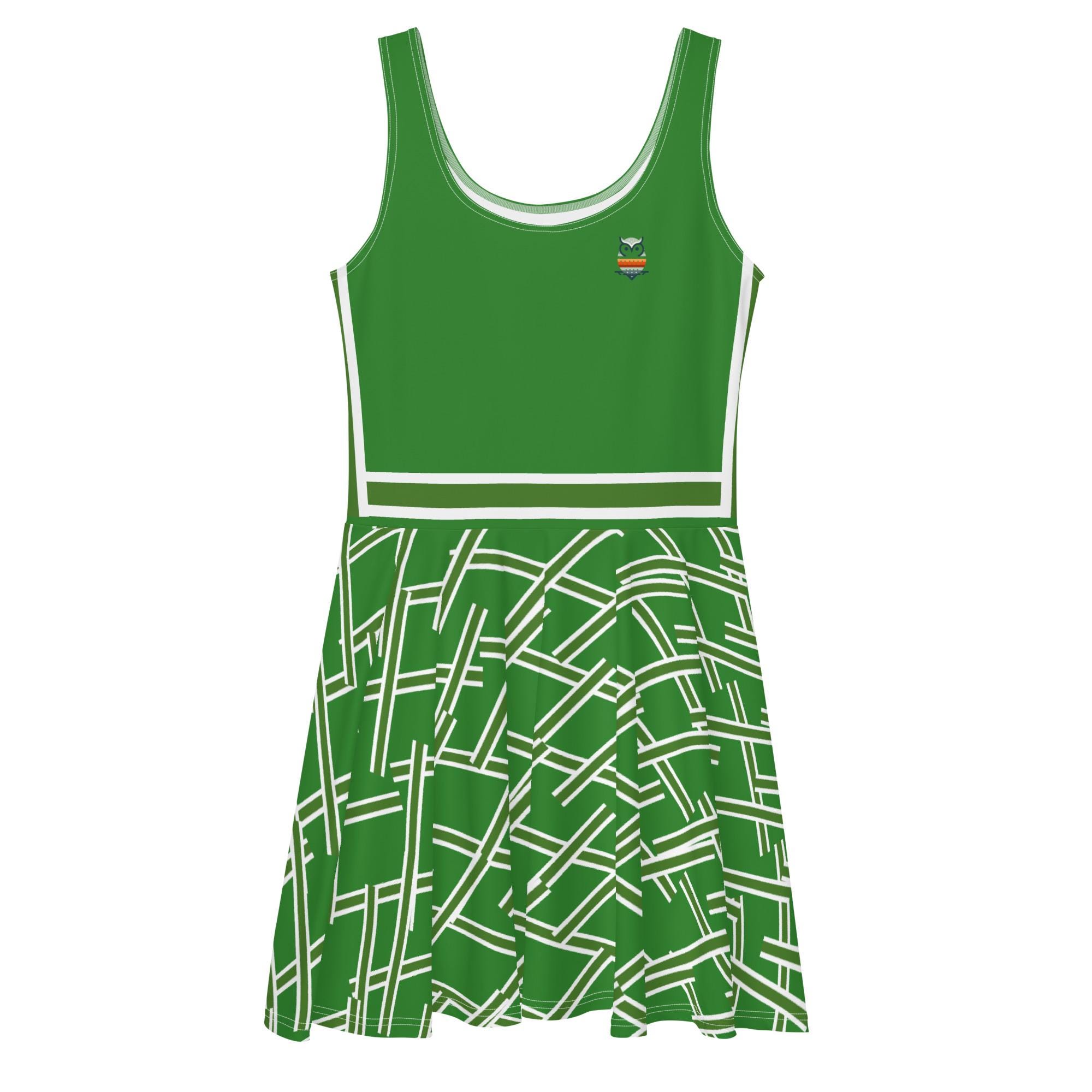 green emerald velvet dress adidas Gameset Women's Y Tennis Dress - Green main image 1