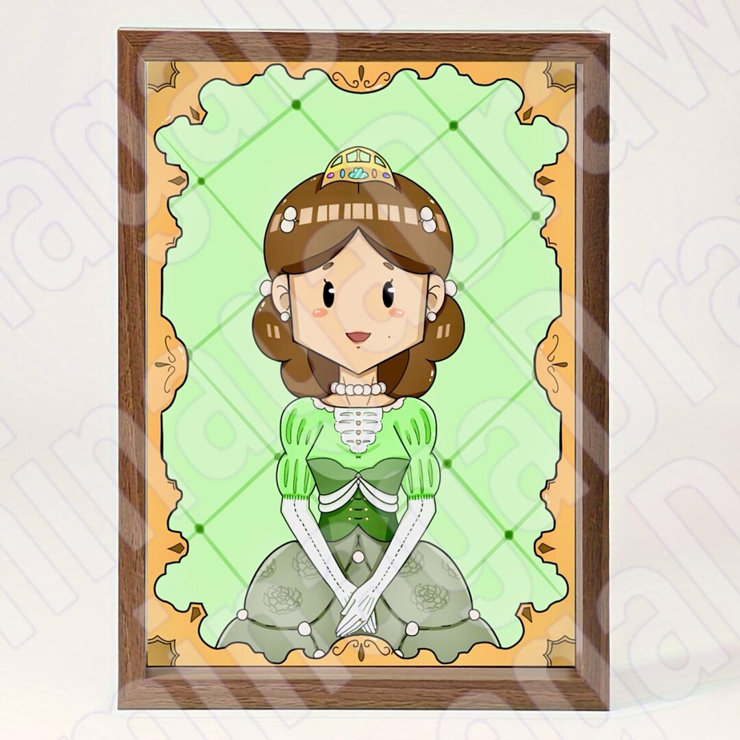 Cute, Pretty, Kawaii, Princess, Green, Art, Digital Art, Instant ...
